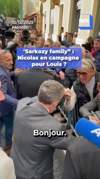 Sarkozy family : Nicolas en campagne pour Louis lors de sa visite à Menton ?