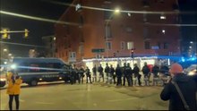 Il corteo Pro Pal a Bologna contro la gara tra Virtus e Hapoel: il video
