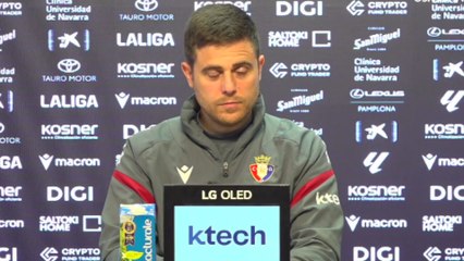 Rueda de prensa completa de Alessio Lisci previa al FC Barcelona vs CA Osasuna | La Liga