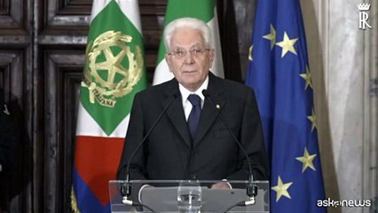 Mattarella: Ue e Italia  stanno con popolo ucraino per una pace equa