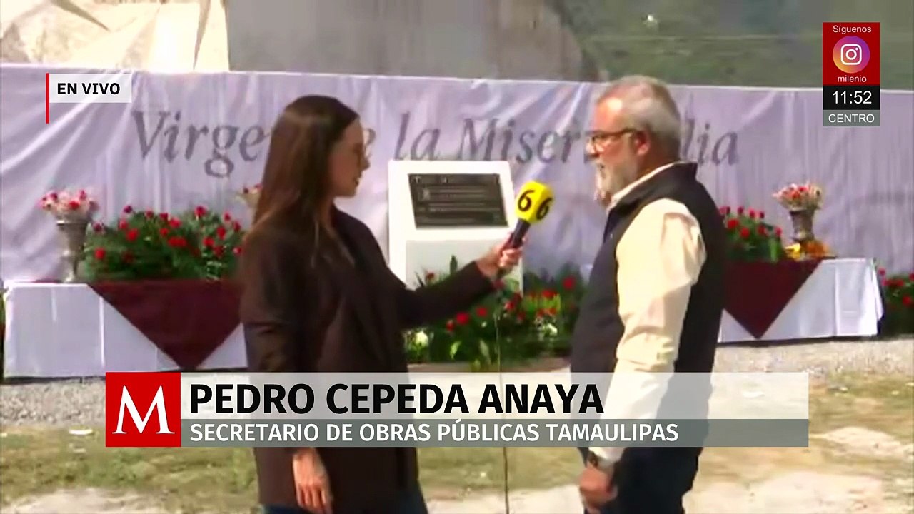 Alistan inauguración de la escultura de la Virgen de la Misericordia en Hidalgo, Tamaulipas