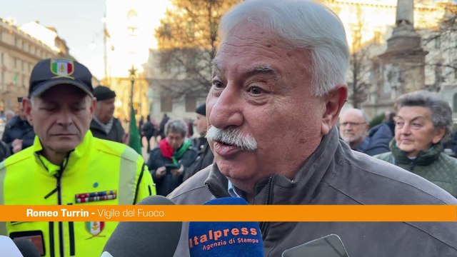 Vigile del fuoco torna a Piazza Fontana dopo 56 anni Non dimenticherò mai
