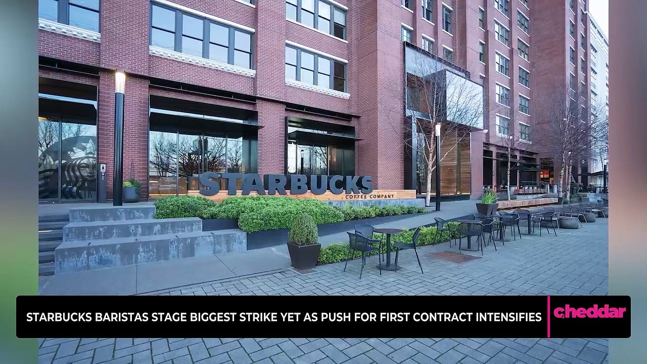 Starbucks Baristas Stage Biggest Strike Yet as Push for First Contract Intensifies