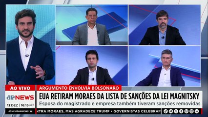 PAZ SELADA? EUA retiram Moraes da lista de sanções da Lei Magnitsky