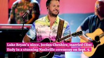 Luke Bryan Proudly Walks His Niece Down the Aisle At Wedding After Death Of Both Her Parents
