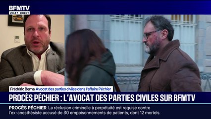 Procès Péchier: "On a l'impression que ça le touche assez peu", déclare Frédéric Berna, avocat des parties civiles