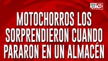 Brutal robo a un padre y a su hija en un almacén