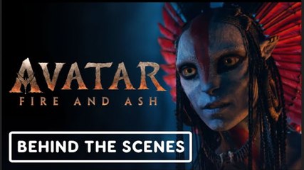 Avatar: Fire and Ash | Behind the Scenes Clip - Zoe Saldaña, Oona Chaplin
