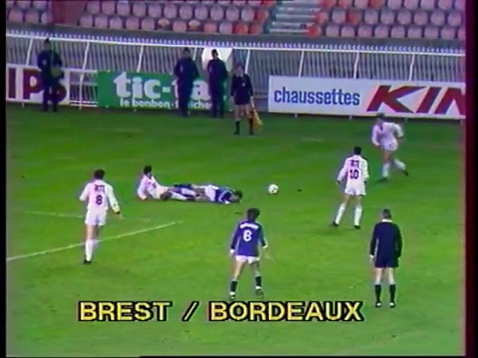 BORDEAUX - BREST - 1984 - SAISON 1983/1984 -