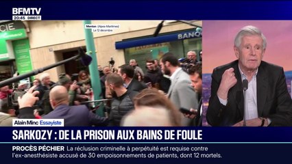 "Je pense qu'il y a dans la France de droite un attachement viscéral à Nicolas Sarkozy", souligne l'essayiste Alain Minc
