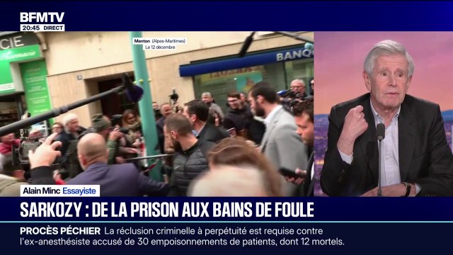 Je pense qu'il y a dans la France de droite un attachement viscéral à Nicolas Sarkozy , souligne l'essayiste Alain Minc