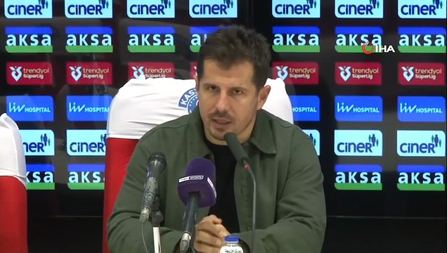Kasımpaşa Teknik Direktörü Emre Belözoğlu: Net galibiyetler alacağımızı düşünüyorum