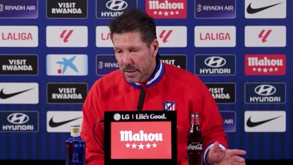 Atlético - Simeone : "Si je suis ici, c’est grâce aux joueurs"