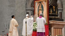 Papa León XIV ofrece misa a nombre de la Virgen de Guadalupe en El Vaticano