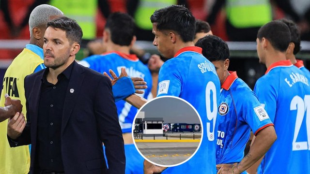 Cruz Azul está de regreso en México tras eliminación de la Copa Intercontinental; rompen filas tras llegar al AIFA
