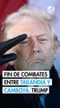 Trump frena otra guerra: Dice que Tailandia y Camboya acordaron poner fin a los combates