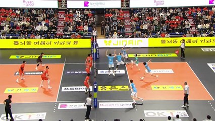 OK 저축은행, 대한항공 11연승 저지...정관장 4연패 탈출 / YTN