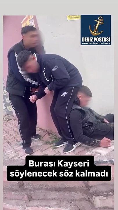 Kayseri'de Galericiler Sitesi Çıkışında Gençlik Kabusu! Yarı Baygın Halde Bulunan 3 Gence Polis Müdahalesi