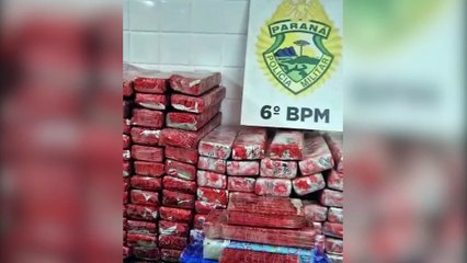 Homem é preso com Onix carregado com 250 kg de maconha e 30 ampolas de Mounjaro em Cascavel