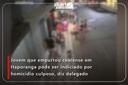 Jovem que empurrou cearense em Itaporanga pode ser indiciado por homicídio culposo, diz delegado