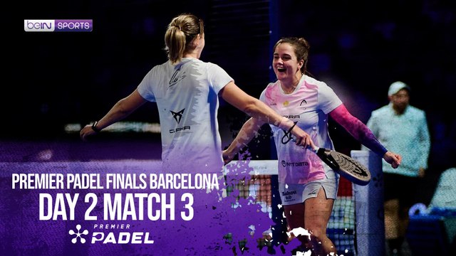 Salazar/Calvo vs Sanchez/Josemaria | HIGHLIGHTS Premier Padel - Finals Barcelona | 12/12/2025 | beIN SPORTS USA