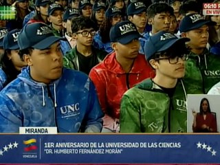 Presidente Nicolás Maduro informó que para el 2026 la UNC tendrá 2 mil 800 nuevos ingresos