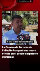 La Cámara de Turismo de Chilecito inauguró una nueva oficina en el predio del palacio municipal.