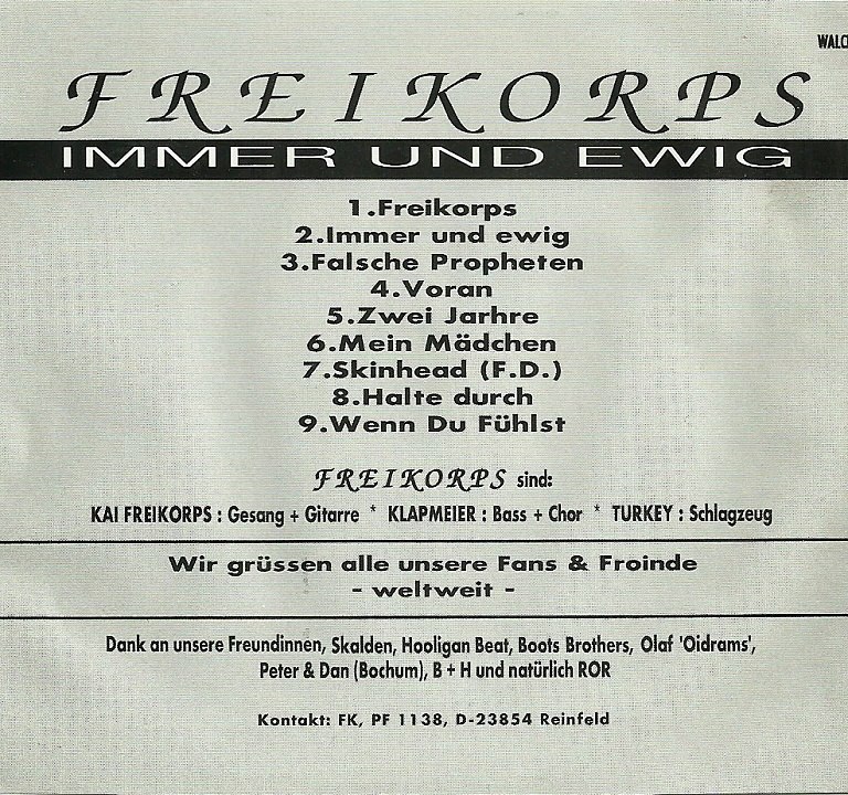 Freikorps - Mein Mädchen