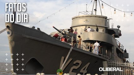 Marinha do Brasil promove visitação pública de navios em Belém durante a Semana do Marinheiro