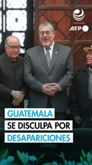 Guatemala pide disculpas por desaparición forzada de cuatro activistas indígenas en 1989