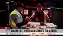 Inicia el programa “Conduce sin alcohol” para evitar accidentes viales