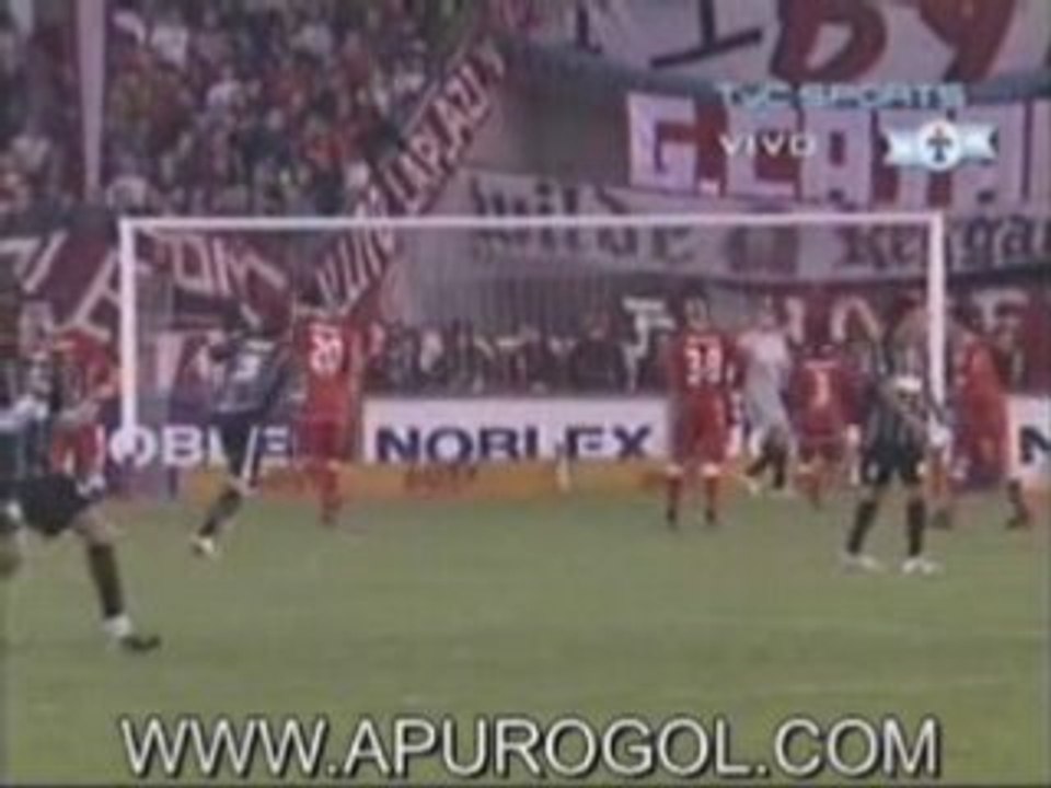 Estudiantes 1 Independiente 1 Goles de Veron y Denis
