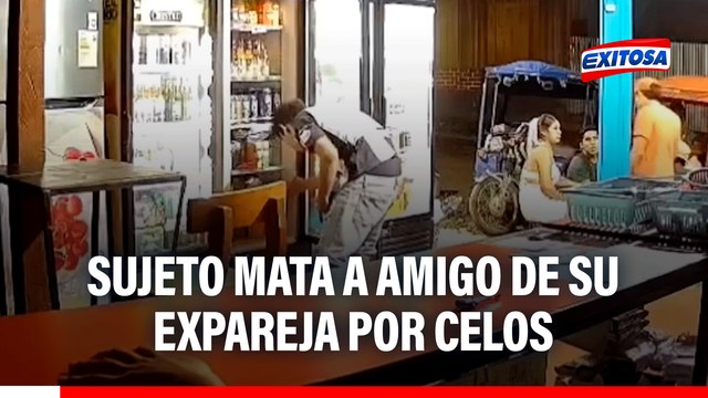 Sujeto mata a amigo de su expareja por celos