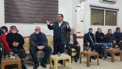 كلمة وفد حزب التحرير ولاية الأردن في مجلس عزاء الأستاذ التربوي أحمد محمد السهارين - ألقاها الأستاذ بلال القصراوي