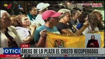Gobierno de Caracas entrega recuperada la Plaza El Cristo de la parroquia Sucre