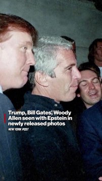 Trump, Bill Gates, Woody Allen seen with Epstein in newly released photos
