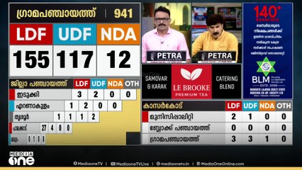 കോർപറേഷൻ ലീഡ് LDF ന്; തിളങ്ങാതെ UDF | Kerala Election Results