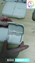 Beslenme Çantasında Yer Kaplamayan Beslenme Kabı