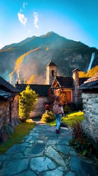 Free Spirit in Majestic Nature