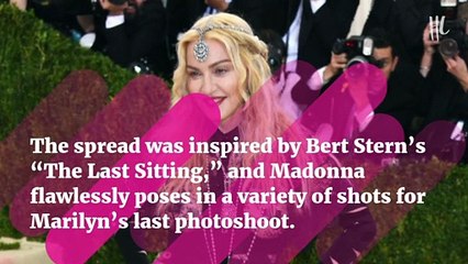 Madonna, 63, Is Sexier Than Ever As Marilyn Monroe In Lingerie, Diamonds & Fur