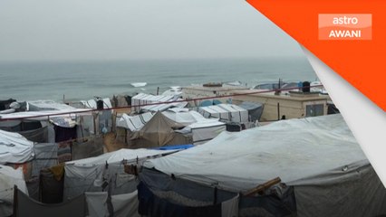 Ribut Byron landa Gaza, sekurang-kurangnya 10 maut