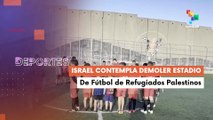 Israel planea demoler un icónico campo de fútbol  DEPORTES TE LO CUENTO 12-12-2025