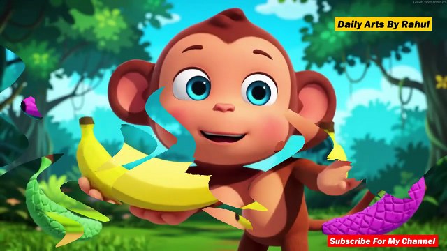 Counting bananas Song _ Nursery Rhymes & Kid