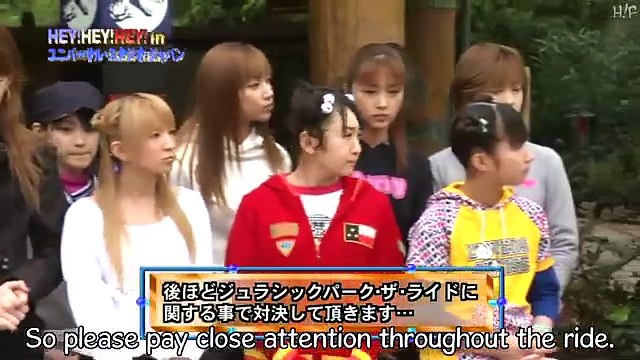 Morning Musume - HEY!x3 - Universal Studios Movie Quiz (Eng Sub)