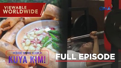 Lalaki, nabagsakan ng barbell sa gym!; Bunga ng niyog, ginawang lumpia?! | Dami Mong Alam, Kuya Kim!