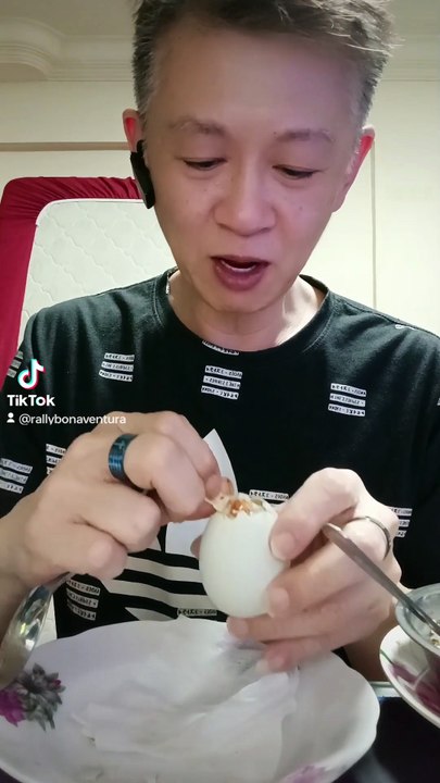Eating Balut