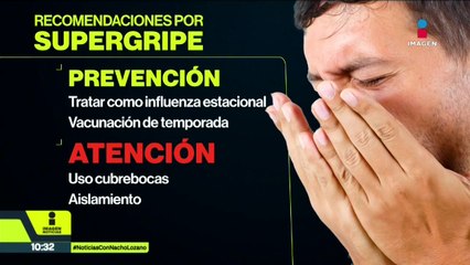 Confirman primer caso en México, de influenza virus A H3N2, denominada “supergripe”