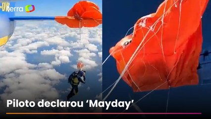 Paraquedista fica preso à asa de avião durante salto na Austrália; veja o momento