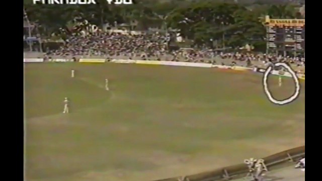 Adrian Kupier took the wicket of Brian Lara vs West Indies 3rd ODI at Port of Spain in 1992-93