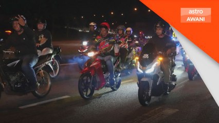 Polis beri kelonggaran peserta RXZ Members Ride 3.0, namun tegas terhadap lumba haram